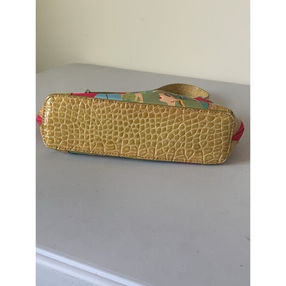 BCB Girls Small Purse/Hand Bag W/ Faces-Embroidered Hair-Inside Zip Pocket - Picture 5 of 8